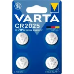 &Uuml;hekordne patarei Varta 06025 101 404 CR2025 Liitium 20mm