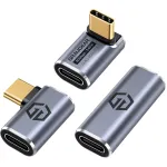 USB-C adapter GrauGear G-AD-40G-3 &mdash; 40 Gbps, alumiinium, 3 tk komplekt