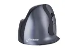 BakkerElkhuizen Evoluent D Small Wireless, paremak&auml;eline, vertikaalne disain, laser, RF juhtmevaba, 3200 DPI, must