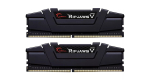 DIMM 16 GB DDR4-4000 (2x 8 GB) Dual-Kit, Arbeitsspeicher schwarz, F4-4000C18D-16GVK, Ripjaws V, INTEL XMP