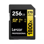 M&auml;lukaart Lexar 256GB SDXC Class 10 LSD1800256G-BNNNG