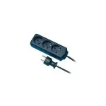 REV 512247555 pikendusjuhe, 3 pesa, 3 m, 250 V, 3500 W, must