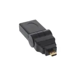 HDMI-adapter T&uuml;&uuml;p A-pesa / D isane p&ouml;&ouml;rdliigendiga kullatud kontaktidega InLine 17690L