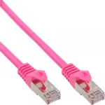 InLine patch-kaabel SF/UTP Cat.5e Roosa 0,25m