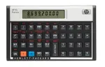 HP 12c kalkulaator Lauaarvuti Finants Alumiinium, Must