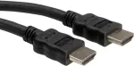 ROLINE - Video-/Audio-/V&otilde;rgukaabel - HDMI - 30 AWG - HDMI, 19-pin (M) - HDMI, 19-pin (M) - 1 m - Varjestatud - Must (11.04.5731)