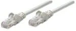 Intellinet v&otilde;rgukaabel, Cat5e, 0,5 m, hall, CCA, U/UTP, PVC, RJ45, kullatud kontaktid, takerdumisvastane, kaitstud, eluaegne garantii