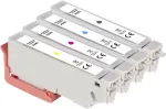Renkforce tindi kombineeritud komplekt asendab Epson 33XL (C13T335740) &uuml;hilduv must, ts&uuml;aan, magenta, kollane RF-5706062 (RF-5706062)