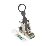 Good Connections RJ45-pistik Cat. 6A v&auml;litingimustes monteeritav