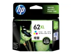 HP 62XL originaal tindikassett C2P04AE 301 kolmev&auml;rviline suure mahtuvusega 1-pakend blister multislit