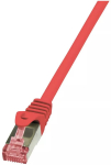 V&otilde;rgukaabel LogiLink Cat.6 S/FTP RJ-45 0,5 m punane
