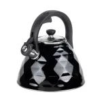 RESTO Whistling Kettle 3L Stainless Steel Silver/Black 90610