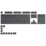 Glorious GPBT Keycaps - 115 PBT-klahvi, ISO, ES paigutus, Black Ash