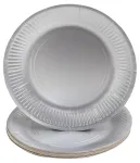 PROnappe papptaldrikud &Oslash; 23 cm, h&otilde;bedased (10 tk)