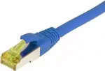 SYNERGY21 Patch-kaabel RJ45, CAT6A 500MHz, 15m, sinine, S/FTP, TPE/LSZH (Ultraflex), AWG26, Cat.7 toorkaabliga