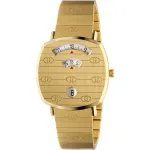 GUCCI Grip Kell YA157403 35mm &Scaron;veitsi Kvarts Roostevabast Terasest V&otilde;rk Naiste