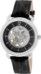 KENNETH COLE meeste kell IKC8017 Analoogkvartskell 43mm Roostevaba teras Must sihverplaat