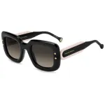 CAROLINA HERRERA Naiste P&auml;ikeseprillid HER0313S3H2 - Havana atsetaatraam, pruunid gradientklaasid, 49 mm