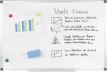 GENIE XXL Pro Whiteboard 900 x 600 mm Magnetic Dry Erase Board