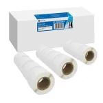 G&G Labels 12 x 130 Pieces for DYMO 99010 / S0722370 - 28mm x 89mm White Direct Thermal Labels