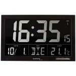 Technoline WS 8007 Digitaalne &auml;ratuskell - Must - LCD - Raadiojuhitav - Patareitoidega