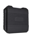 MikroTik LtAP LTE6 kit LtAP-2HnD&FG621-EA LTE p&auml;&auml;supunkt, 4G LTE Cat.6 300 Mbit/s, Wi-Fi 4 2,4 GHz, 1x gigabit-Ethernet, PoE-sisend, GPS, must
