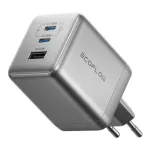 Laadija EcoFlow Rapid Pro 100W GaN USB-C 3-pordiga &mdash; 100 W v&auml;ljundv&otilde;imsus, kompaktne disain