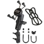 RAM MOUNTS Mootorratta lenkstangi X-Grip telefoni hoidik U-poldi alusega (RAM-B-174-UN7)