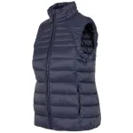 4F naiste tepitud vest tumesinine H4Z22 KUDP001 31S M