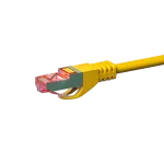 DSIT CAT 6 v&otilde;rgukaabel LSOH - S/FTP - 1 meeter - kollane (DC-S67-010)