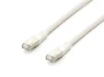 Equip Cat.6A Platinum S/FTP &uuml;henduskaabel, valge, 10,0 m, 5 tk/kompl.