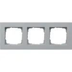 Gira E2 Flat 3-kohaline kattaraam, alumiinium 213255