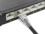 GoodConnections Cat.6A S/FTP patch-kaabel RNS&reg; riivi kaitsega, LSZH, 5m, must 8060-HV050S