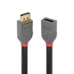 Lindy 1m DisplayPort 1.4 pikenduskaabel, Anthra Line, 1 m, DisplayPort, DisplayPort, isane, emane, 7680 x 4320 pikslit