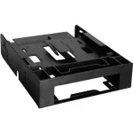 ICY DOCK 3.5 zu 13,30cm (5,25) Frontblenden-Adapter Flex-Fit Trio MB343SP, schwarz Zur Aufnahme eines ein 3.5 Ger&auml;ts oder einer 3.5 Festplatte sowie 2