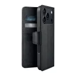 SBS Wallet Classic Mag &uuml;mbris iPhone 18 Pro Max jaoks rahakoti ja alusega, MagSafe-&uuml;hilduv - must