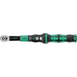 Wera p&ouml;&ouml;rdemomendiv&otilde;ti l&auml;biva nelikantajamiga Click-Torque Lock A 6 R/L must/roheline, v&auml;ljund 1/4 otsakuhoidik, 2,5 kuni 25Nm