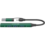 CANYON jaotur DS-02 4in1 USB-A/C Roheline