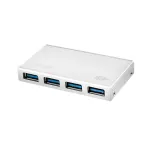 LogiLink UA0421 USB 3.0 jaotur, 4 porti, koos toiteallikaga