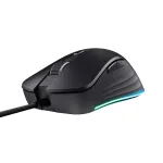 Trust GXT924 YBAR+ m&auml;ngurihiir, paremak&auml;eline, USB Type-A, optiline, 25600 DPI, must