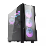 Darkflash DK431 Glass arvutikorpus, ATX, must