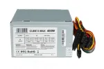 Toiteplokk ATX IBOX CUBE II 400 W &mdash; 20+4 pin, 120 mm ventilaator, h&otilde;bedane