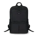 DICOTA Backpack Scale - 13-15.6in s&uuml;learvuti seljakott - Must / 600d taaskasutatud PET
