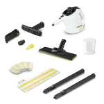 K&auml;rcher SC 1 EasyFix Kaasaskantav aurupuhasti 1200 W Must, Valge
