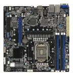 ASUS P12R-M serveri emaplaat, micro ATX, LGA 1200, Intel C252