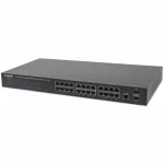 Hallatav l&uuml;liti Intellinet 24-pordine gigabit-Ethernet PoE+