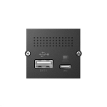 Bachmann 917.229 CM sadamareplikaatori moodul, USB-C PD 100 W, 2x USB-A, Mini DisplayPort, RJ45