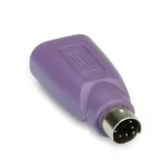VALUE PS/2 - USB klaviatuuriadapter, violetne (12.99.1073)