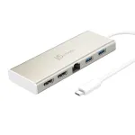 j5create JCD381-N USB Type-C&trade; Dual HDMI Mini dokk - Ethernet / USB 3.1 jaotur / PD2.0