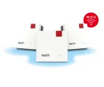 Mesh Set 1600 kaheribaline (2,4 GHz / 5 GHz) Wi-Fi 6 (802.11ax), punane, valge, 1 sisemine antenn